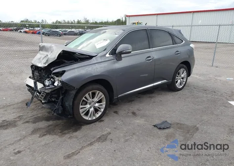 2012 Lexus Rx 450H z USA, uszkodzony, nr VIN JTJZB1BA7C2006090
